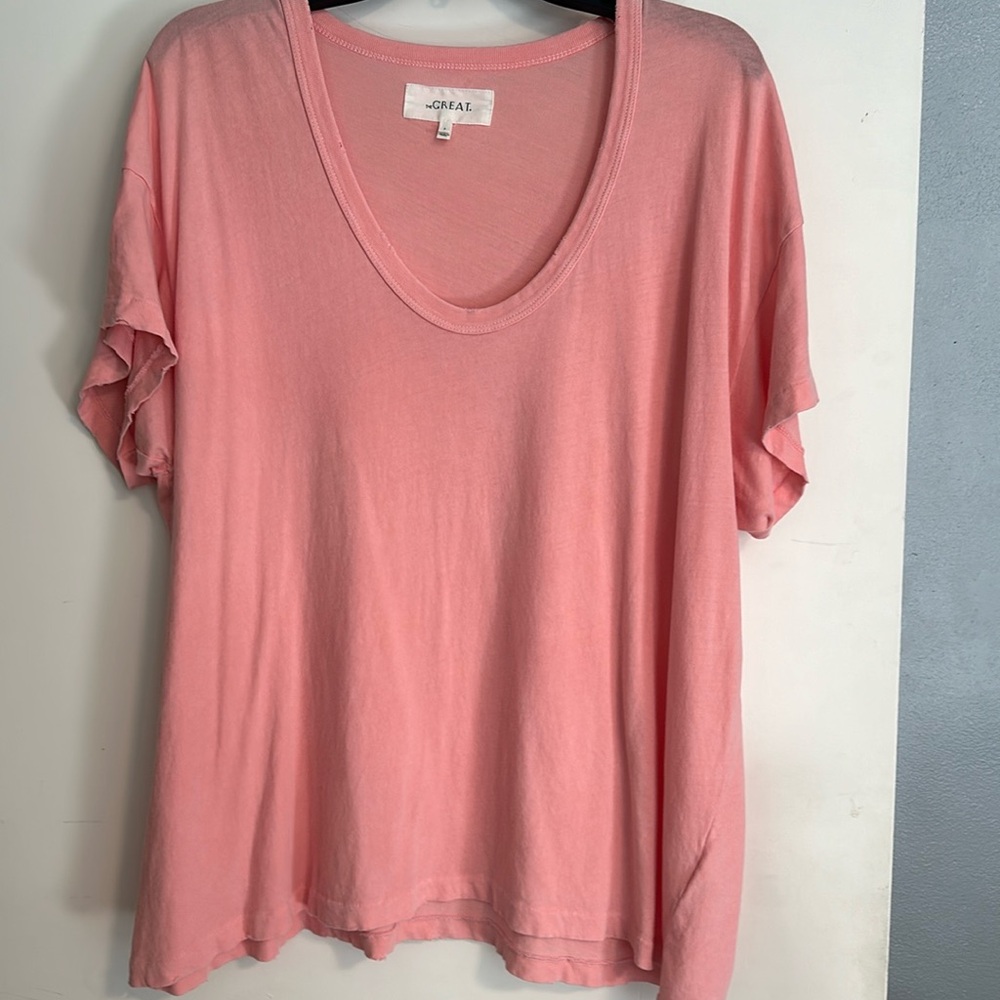 The Great T shirt scoop neck size 3